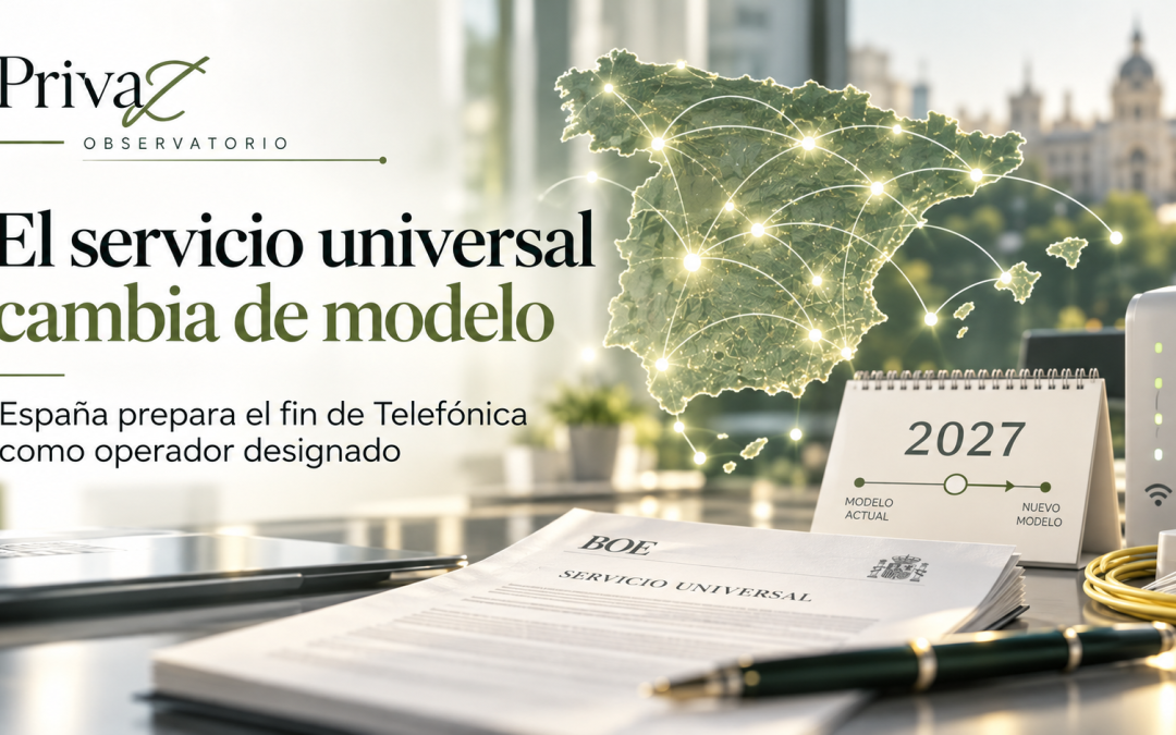 El servicio universal cambia de modelo: España prepara el fin de Telefónica como operador designado